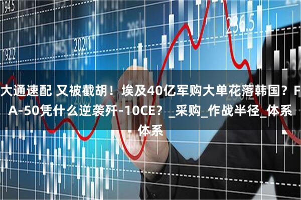 大通速配 又被截胡！埃及40亿军购大单花落韩国？FA-50凭什么逆袭歼-10CE？_采购_作战半径_体系